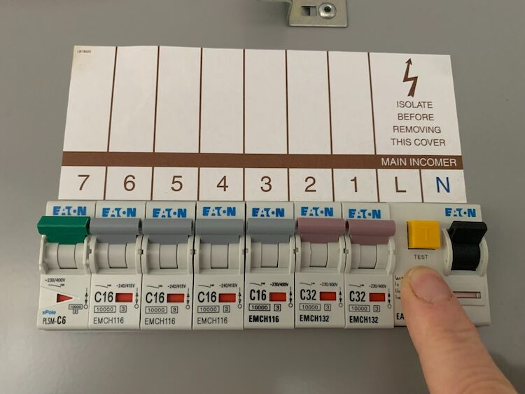 Rcd Testing Sign An RCD (Residual Current Device) is a safety device used in electrical ...